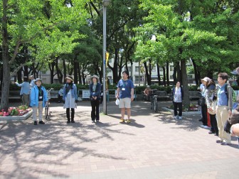 大阪を歩く会ｉｎ長居公園開催